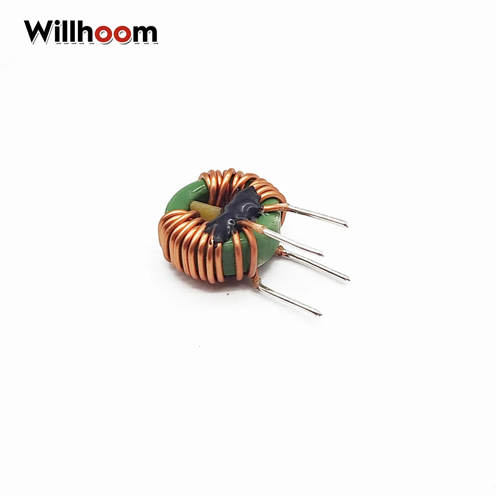 10Pcs 14x9x5 Model Toroid Inductor Winding Magnetic Inductance 650UH 1MH 1.5MH 2MH 3MH 5MH 10MH 15MH 20MH Vertical Pin