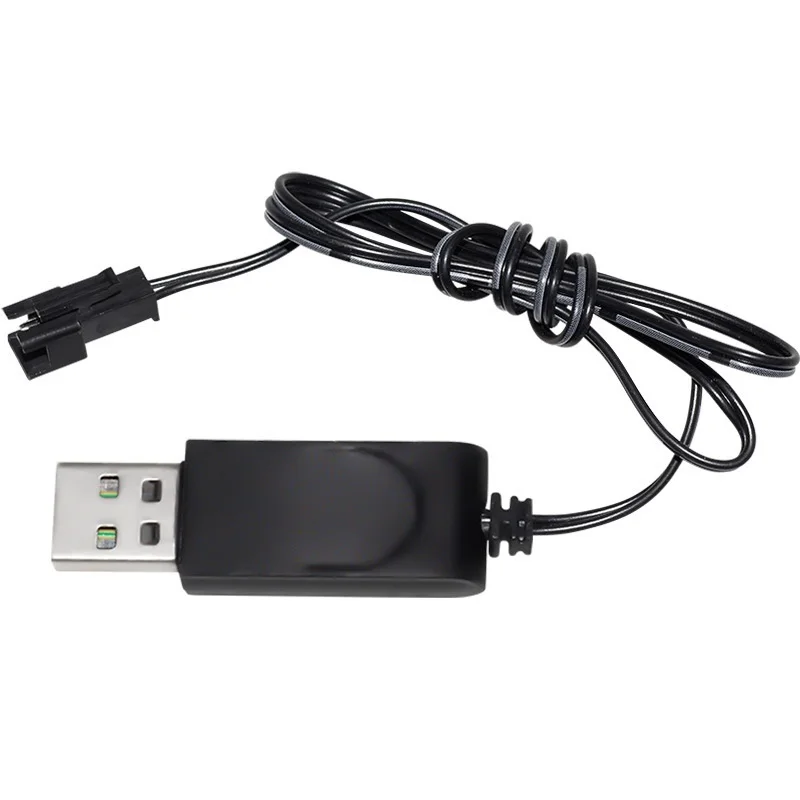 Batterie Li-ion 14500 3,7V 1000mAh Avec Câble USB JST – Pour Voiture RC, Avion, Char Et Modèles Radiocommandés