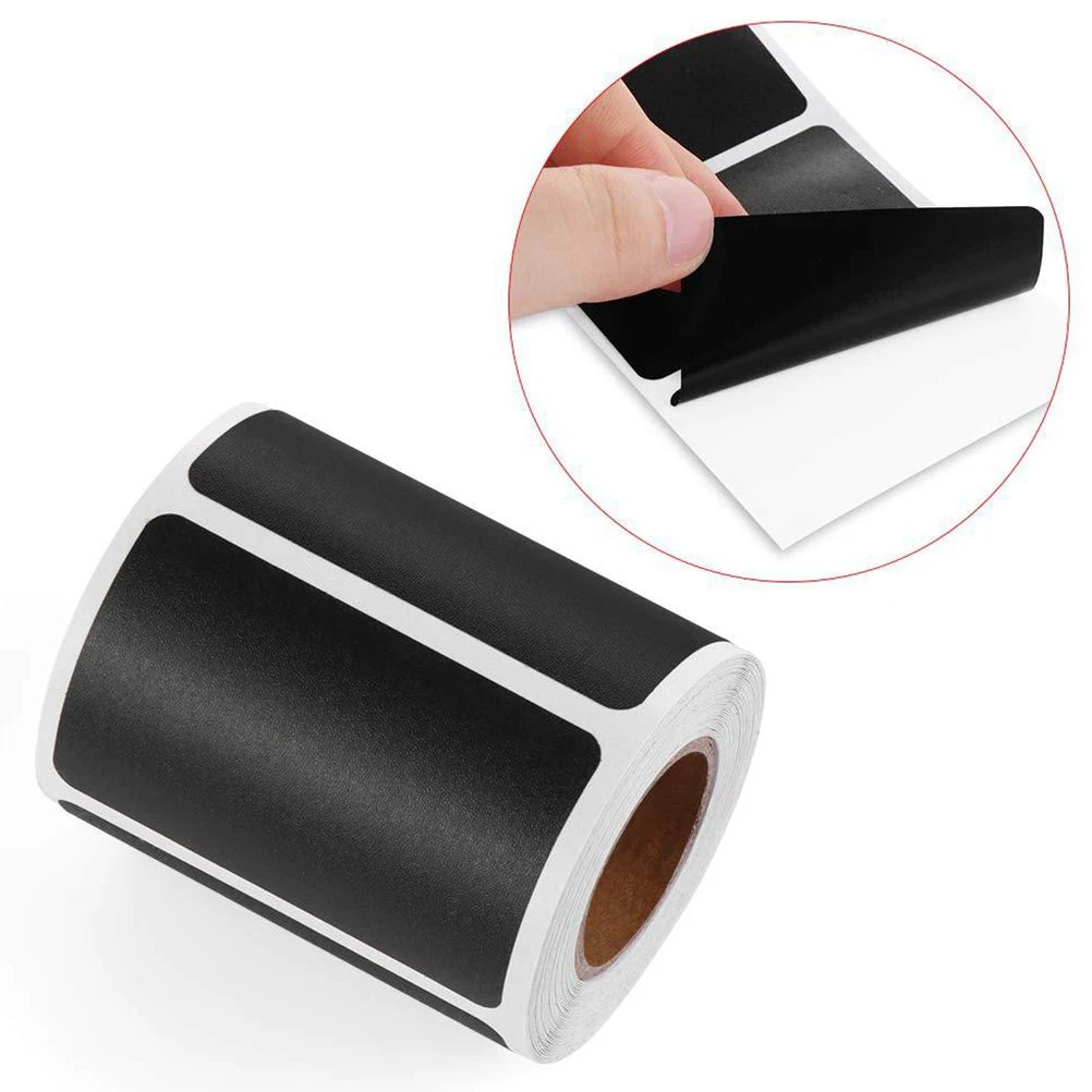 

150 Pcs Blackboard Stickers Removable Eco Friendly Labels for Container Kitchen Storage Reusable Vinyl Symmetric Design