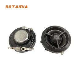 SOTAMIA 2Pcs 36mm Mini Speaker Audio Tweeter 4 Ohm 5W Treble Speaker Ultra-thin HIFI Loudspeaker DIY Home Theater Music Speakers