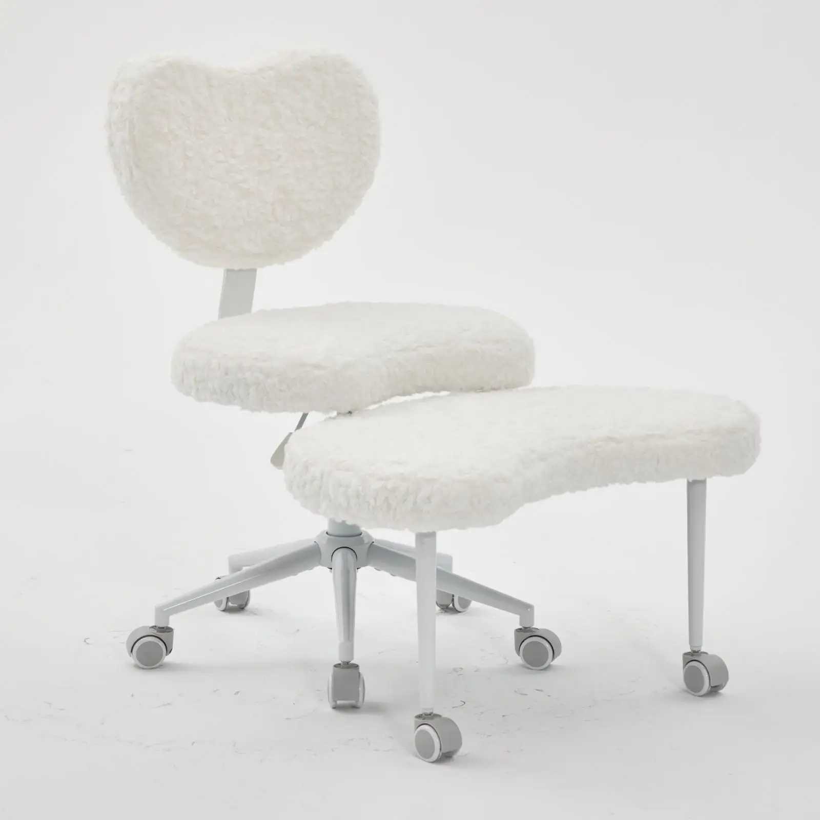 

Support Office Chair Decorative Cushions Adjustable Swivel Stool for Relaxed Sitting at Work or Study