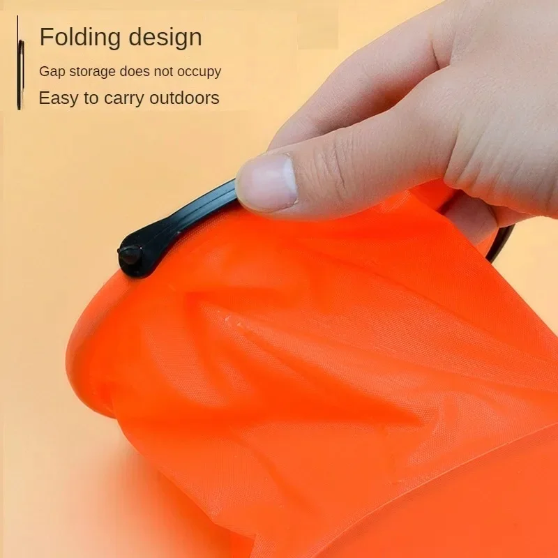 Folding Fishing Bucket Live Fish Box Outdoor Car Wash Bathroom Kitchen Fishing Bait Bucket Folding Bucket Fishing Kit view 4