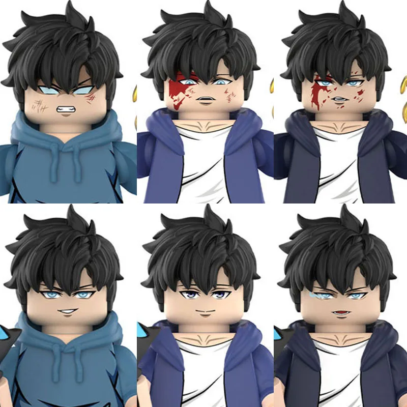 Figure anime Cheng Xiaoyu Building Blocks Mini Action Figures Collezione di ornamenti Bambole giocattolo Regali di compleanno per bambini