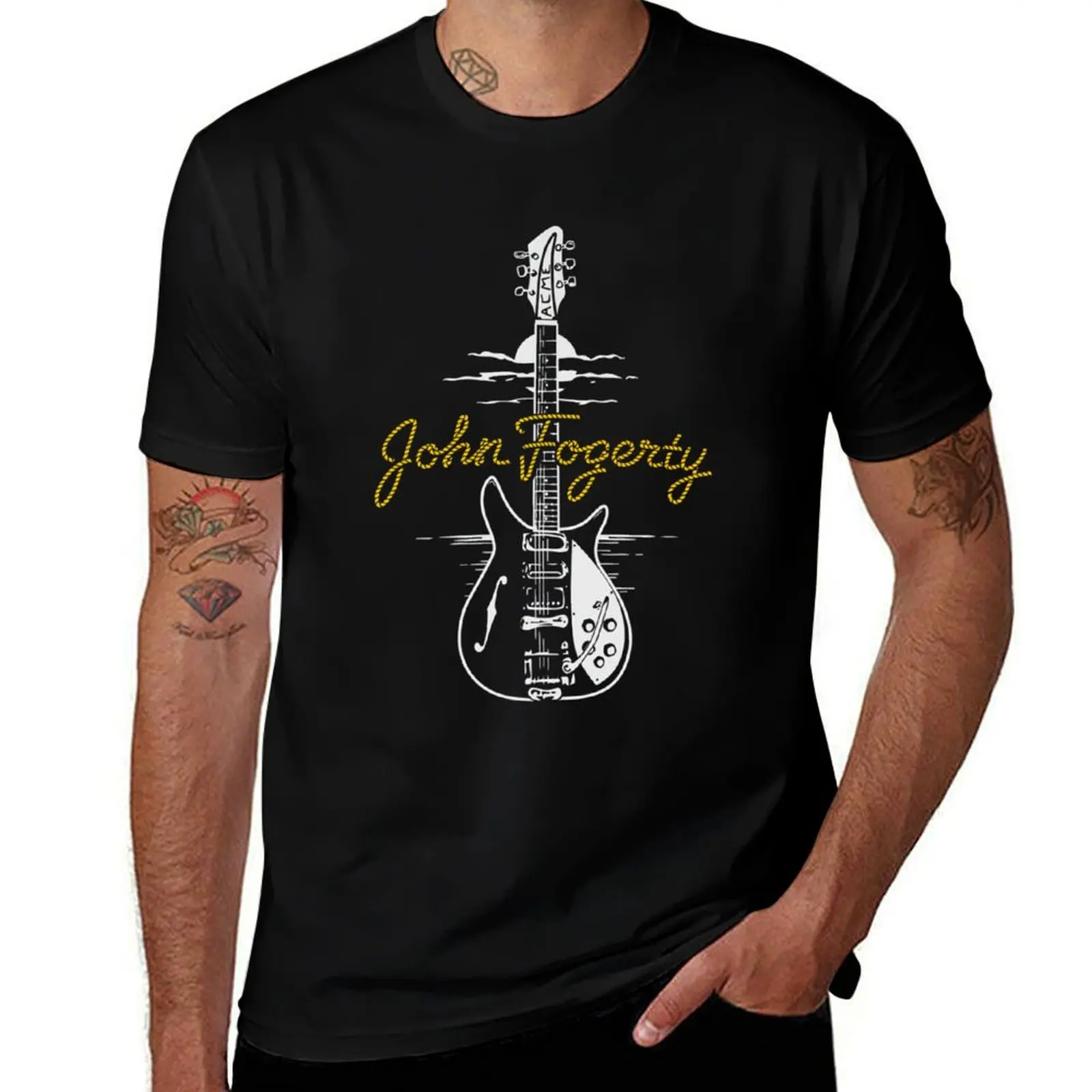 

John Fogerty T-Shirt printed t shirts for man man t shirts graphic T-Shirt