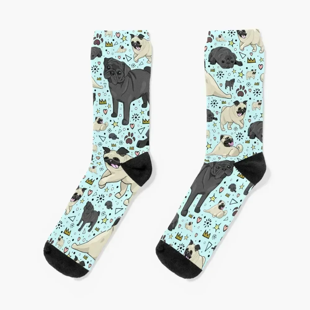 Pug Life Socks cotton designer brand Climbing floor Men Socks Women's