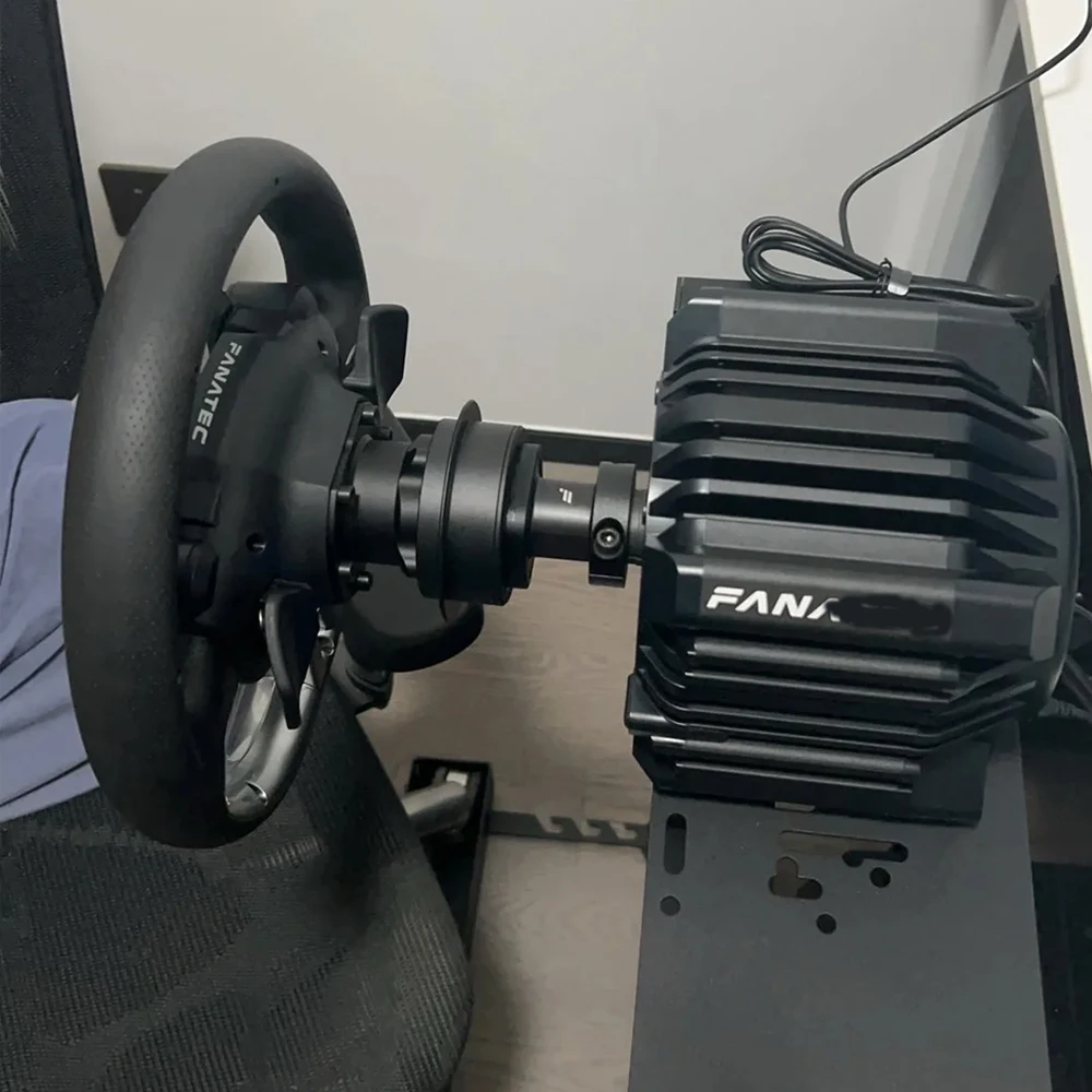 Latest with 70mm PCD fit for Fanatec QR2 and QR2 Pro Wheel-sides Quick Release Hub Steering Wheel Accessories