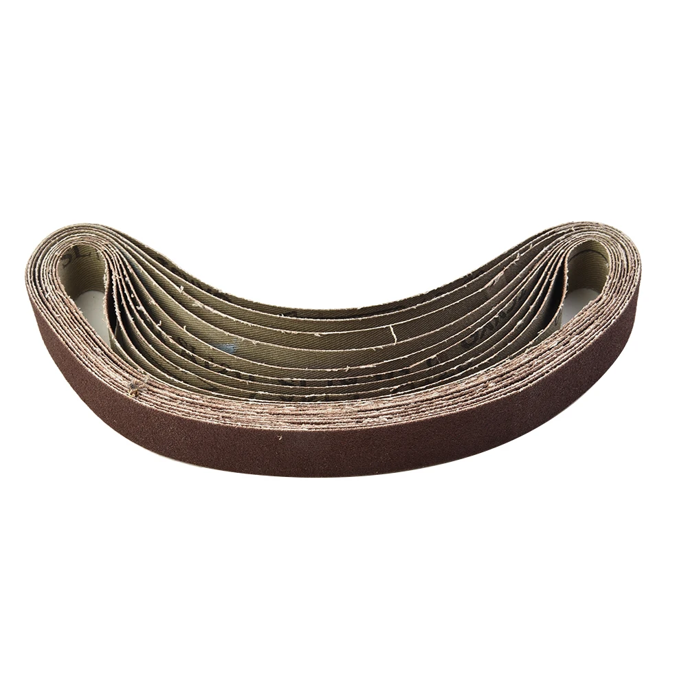 60Pcs Sanding Belts 13x457 Mm 40/60/80/120/180/240Grit For High Quality Material Sanding Belts For Polishing 60Pcs
