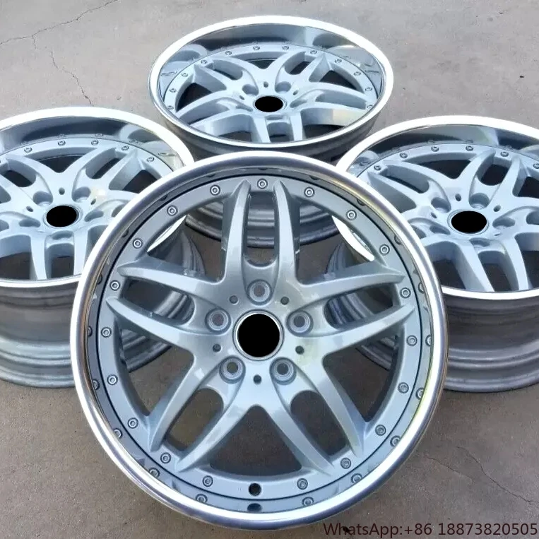

Style 71 Forged 2 Piece 5X120 Wheels 16 17 18 Inch Custom Polished Alloy Car Rims for BMW E39 M5 E30 E34 E36 E38 E90 E92 E82