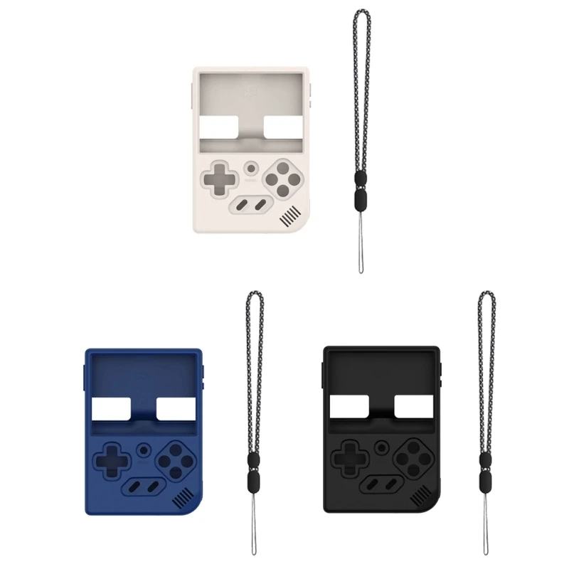 Funda protectora 573A para RG35XX carcasa a prueba golpes, carcasa silicona