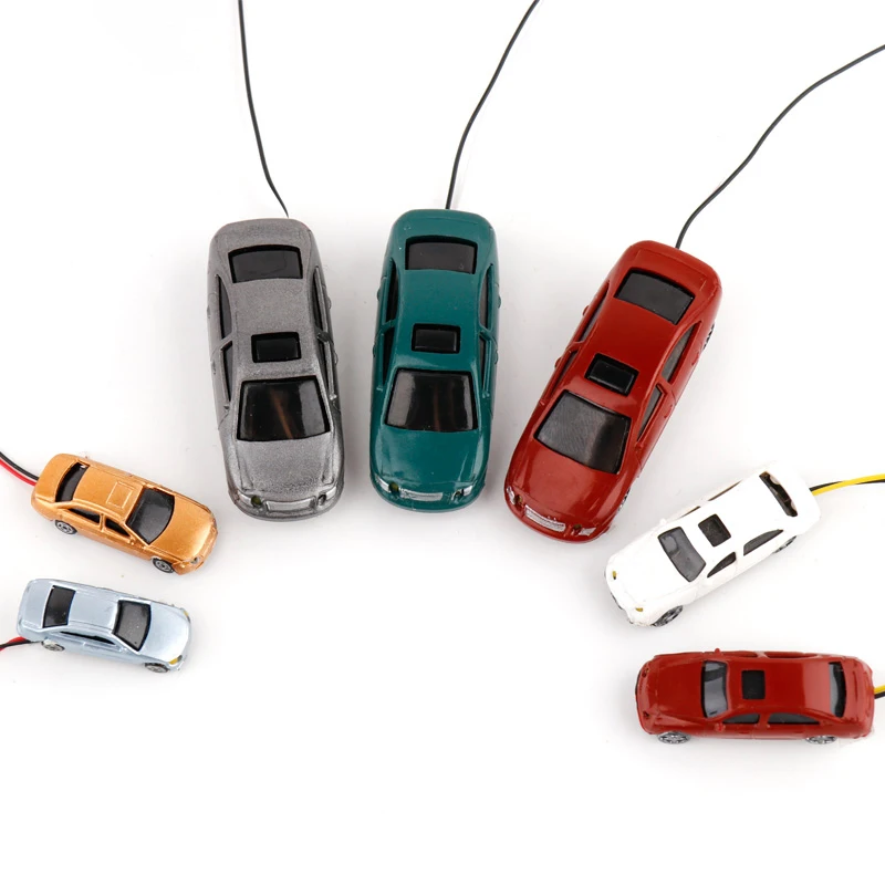 مقياس 1:75 1:100 1:150 1:200 لون مضيء طاولة رمل السيارة مواد نموذج بناء مشهد الطريق أطقم نماذج ملحقات ديوراما