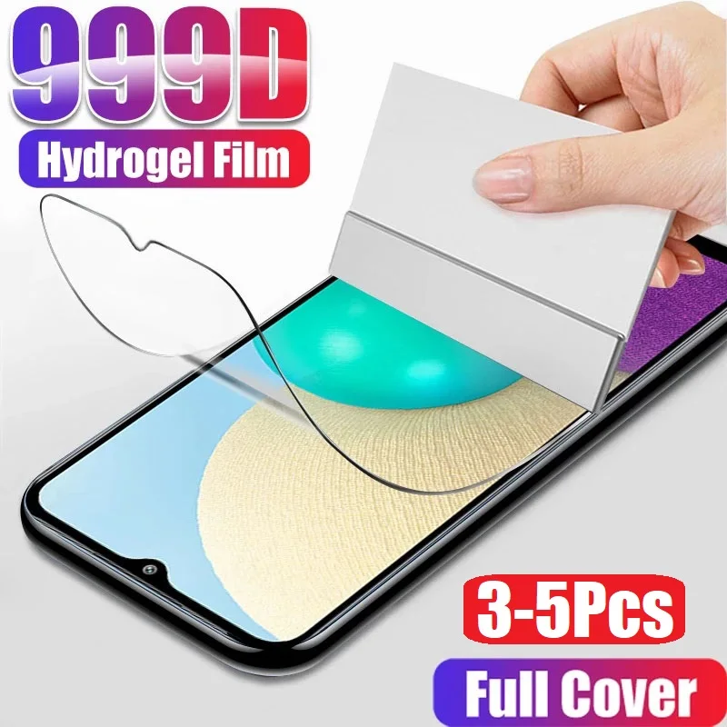 3-5Pcs Hydrogel Film For Samsung Galaxy A5 A3 A7 2016 S5 Mini S6 S7 Screen Protector Film For S7 A3 A5 A7 J3 J5 J7 2017