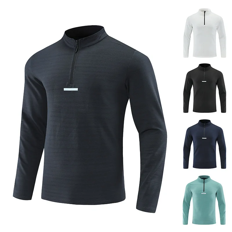 2026 Spring High Elasticity Loose Men Running T-Shirts Gym Fitness Training Male Oversized Ice Silk Sport Joggers T Shirt