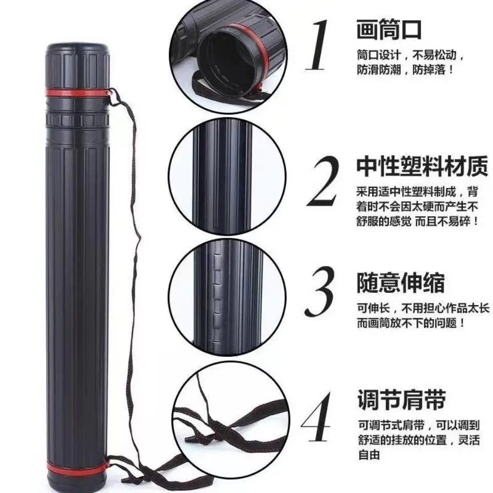 Estuche telescópico para guardar cañas de pescar y transportar - imagen 4
