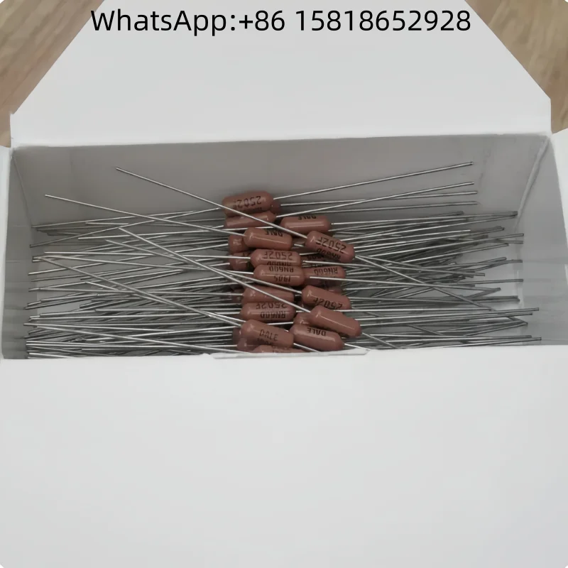 10pcs VISHAY-DALE 0.5W 1/2W 25K RN60D2502FB14 1% Copper Lead Metal Film Resistors