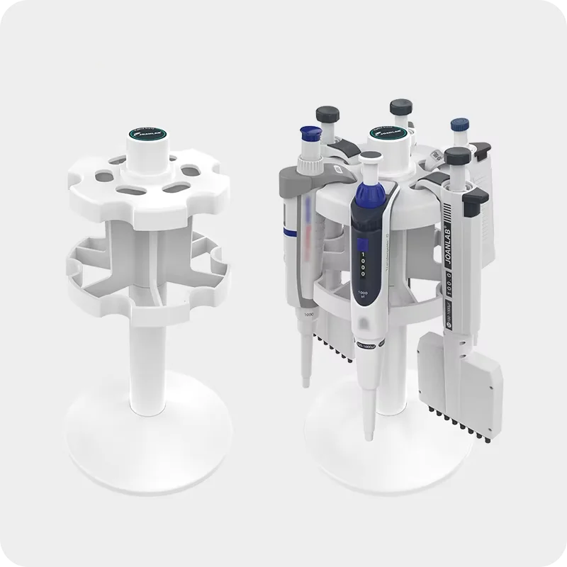 Lab Linear Round Pipette Stand For Micropipette Circle Pipette Holder