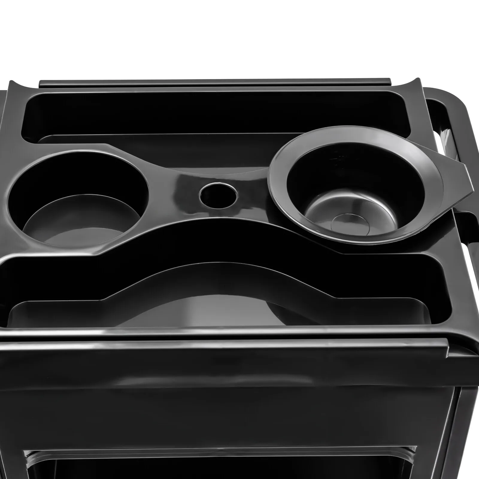 5-Tier Beauty Salon Rolling Cart - Mobile Hair Styling Station with Wheels for Makeup, Nail Salon Organizer