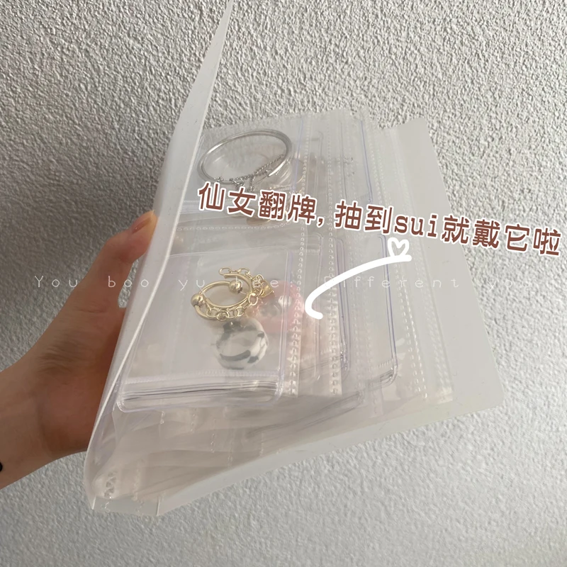 PVC Transparent Storage Bag - Anti-Oxidation for Jewelry, Necklace and Earring Dust-Proof Organizer.