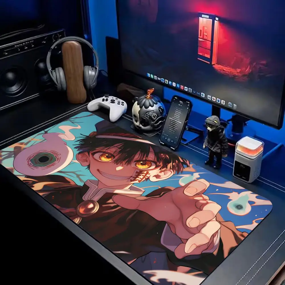 Toilet bound Hanako kun Mouse Pad Extra Large Gaming Mouse Pad, Extended Surface, Non-Slip, Smooth, Comfortable for Desk