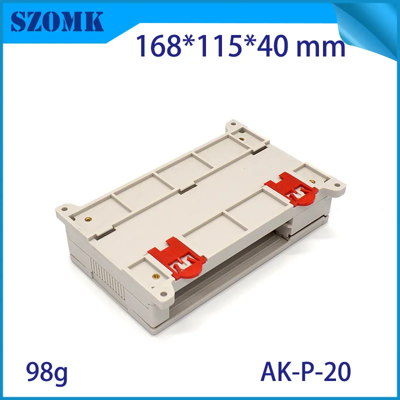 Kép 5: 1piece abs Alakítható Anyagias ligh Szürke színben enclosures Lárma Karfa Alakítható enclosures Lárma rial Loggia 168x115x40mm csipesz szomk esetben