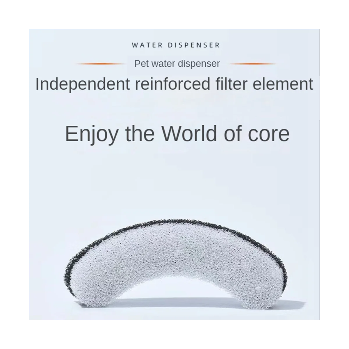 Cat Water Fountain Filter, 16 Pack Pet Fountain Filter Replacement Compatible with WF050 Pet Water Fountain