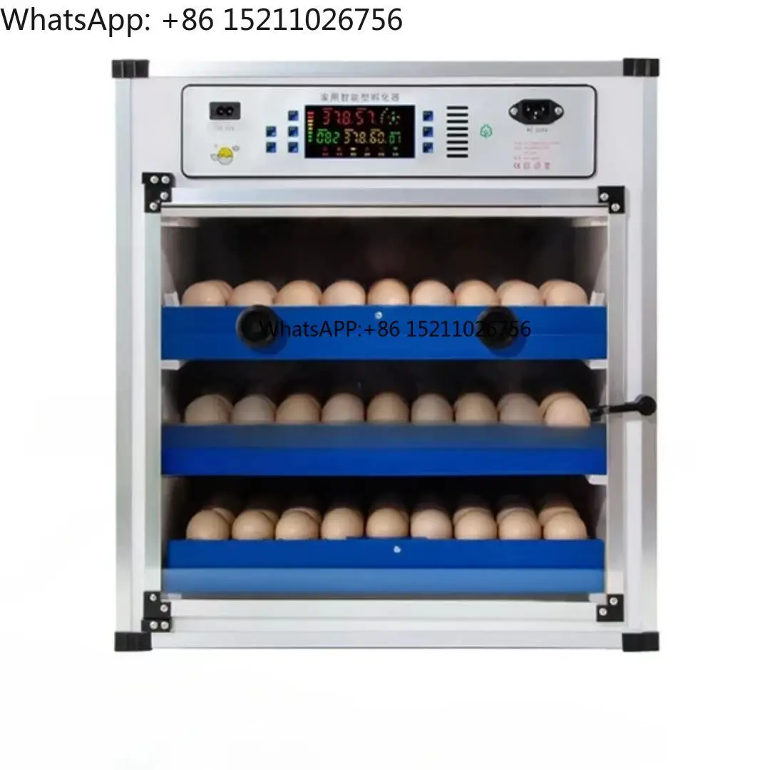 Wholesale Dual Power Egg Incubator New Materials 204 Egg Hatcher for Chicken Duck Turkey Ostrich Goose Made of PP and PC
