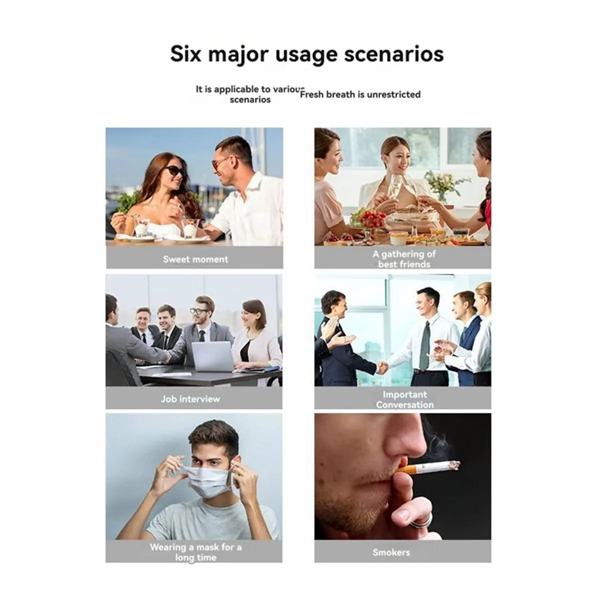 High-quality measuring tools Al Halitosis Analyzer Breath Odor Advanced Sensor Mouth Smell Test in Stock