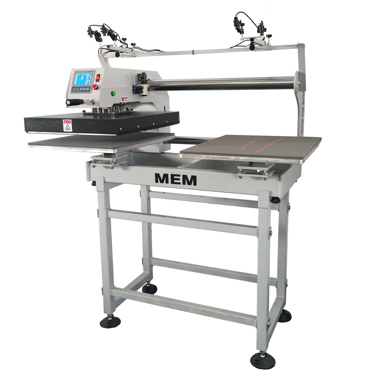 

TQ 4050 MEM 40*50 16*20 Inch Dual Heat Platen Sublimation Heat Press Alignment Available