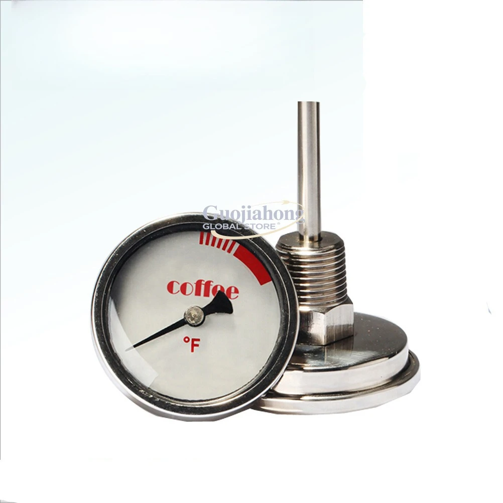 Professional manufacturer, food grade hygienic stainless steel barbecue bbq thermometer, bimetal thermometer