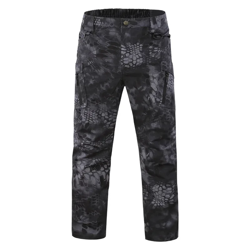 Hiking Pants Outdoor Winter Men Camouflage Tactical Army Combat CS Pants Multicolor Hunting Fishing Training Hunting Pants