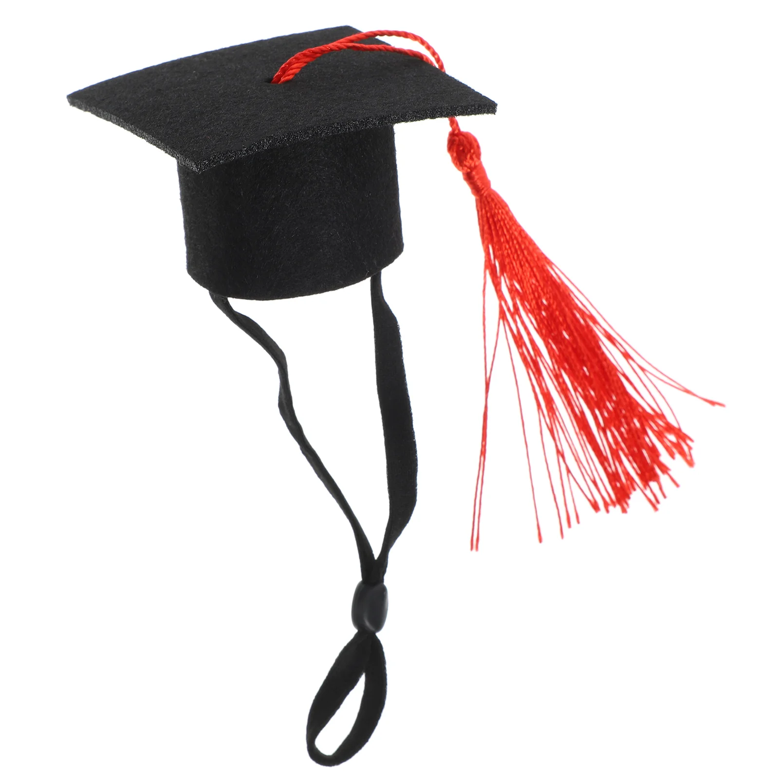 

Pet Hat Photo Prop Small Graduation Sports Hamster Caps Decorative Chinchilla Black Mini Mother