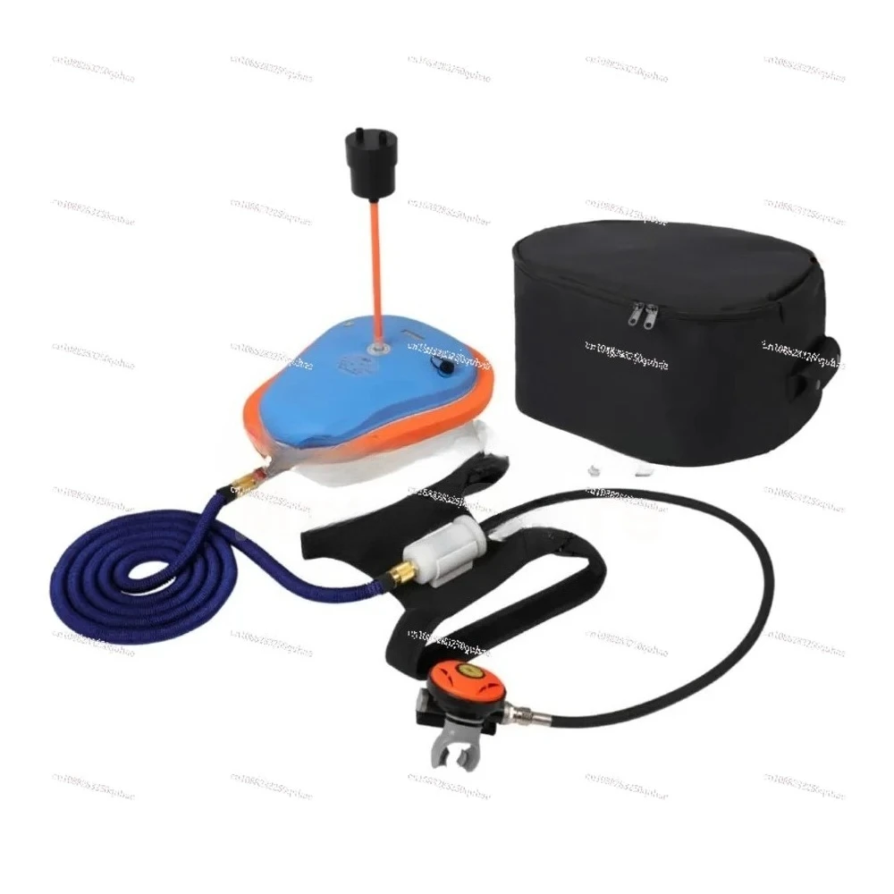 9000mAh 7M Electric Diving Ventilator Snorkeling Diving Ventilator Scuba Diving Snorkel Equipment Underwater Breathing Pump