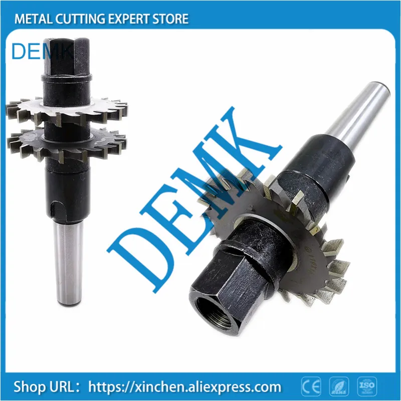 Side milling cutter MT3 MT4 SCA22 SCA27 SCA32 for Morse spindle Three-sided edge milling cutter saw blade milling cutter