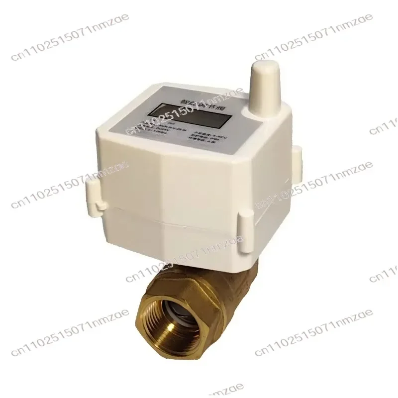 Smart two-way brass electric ball valve with actuator M-BUS remote water flow control valve
