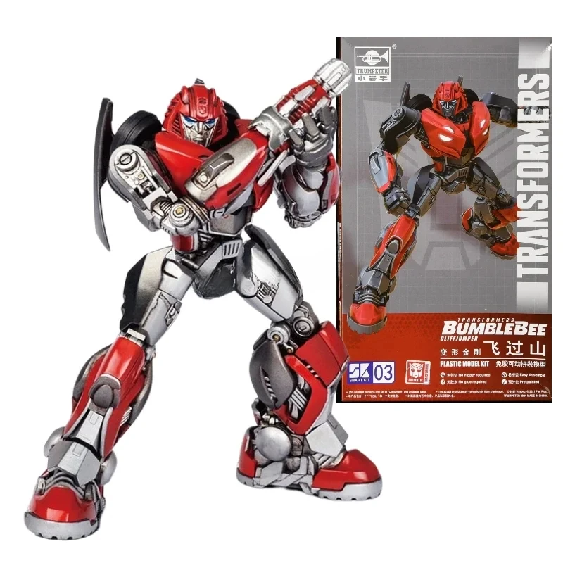 

In Stock Bumblebee Movie Cliffjumper Plastic Model Kit Assemble Figurine Series Action Collection Toy Gift