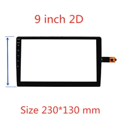 2.5D 9 10.2 INCH touch for Junsun V1 Pro Android 9.0 glass touch screen panle