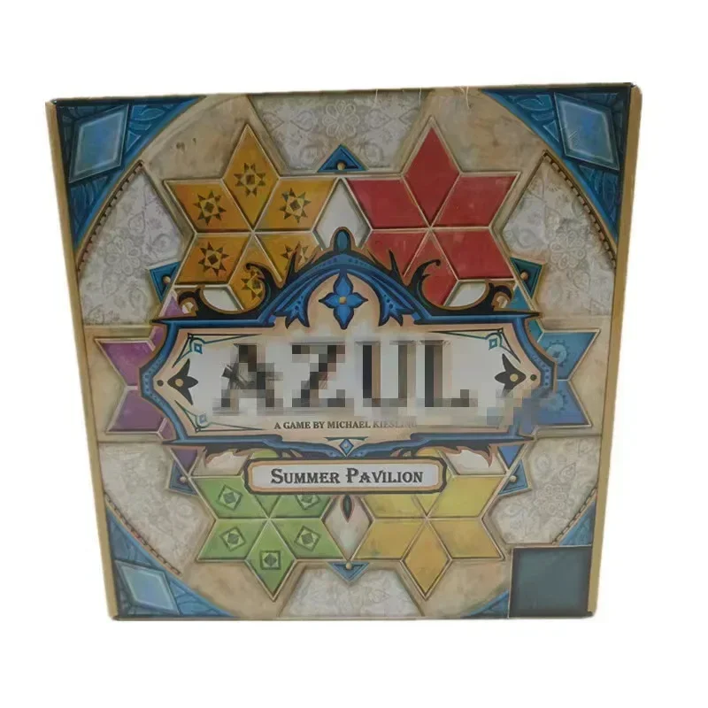 Amazon Bestseller AZUL English Version Table Game Brick Architecture Chess Board Desktop Game Cross-Border Hot Selling