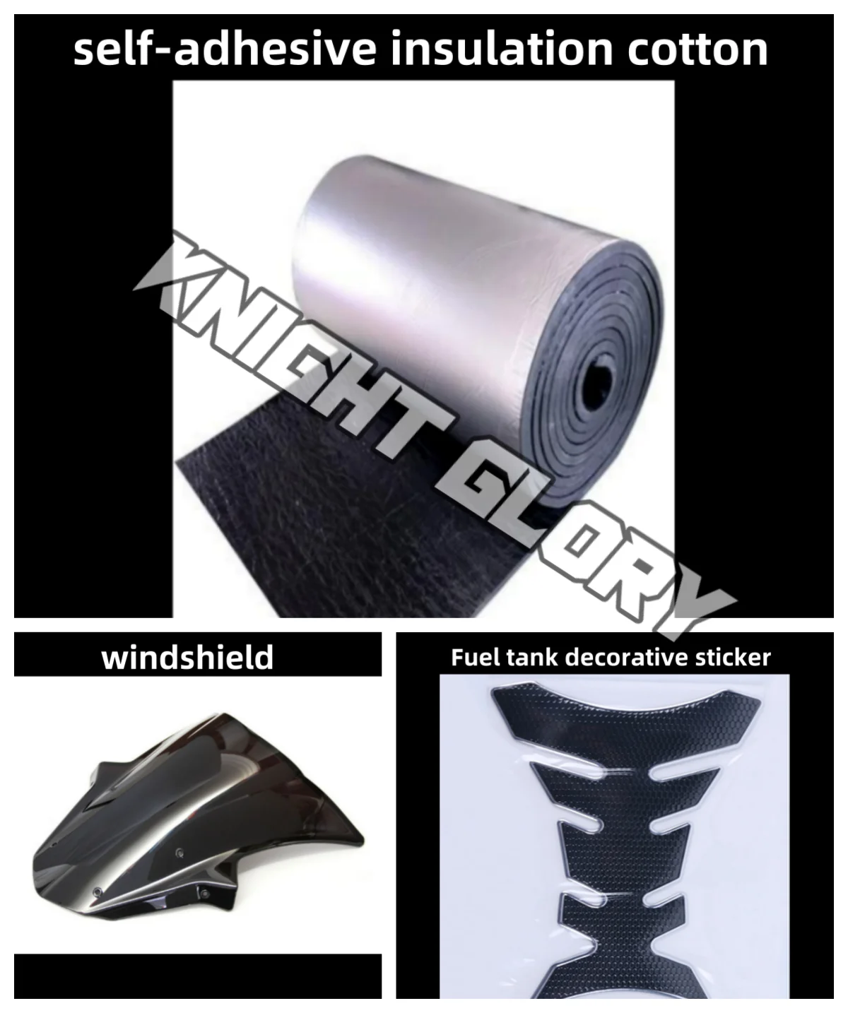 Motorcycle injection molded protective cover. Suitable for 2015 and 2016 models of S1000RR. Body protective cover