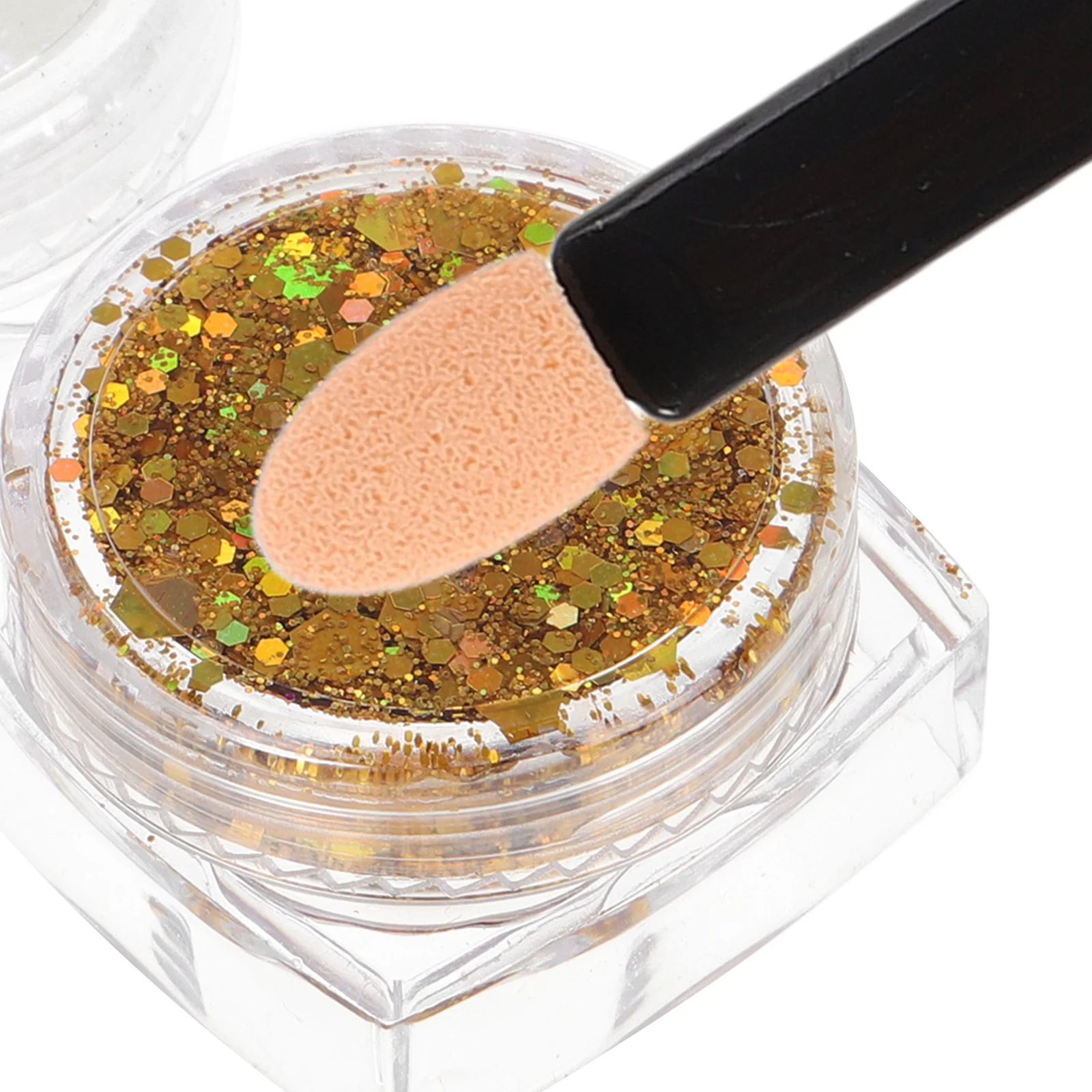 4 szt. Brokatowych Cieni do Powiek dla Dzieci, Delikatny Brokatowy Żel do Makijażu, Zestaw do Twarzy, Włosów i Ciała, Błyszczący Zestaw na Festiwale, Występy Sceniczne, Syreni