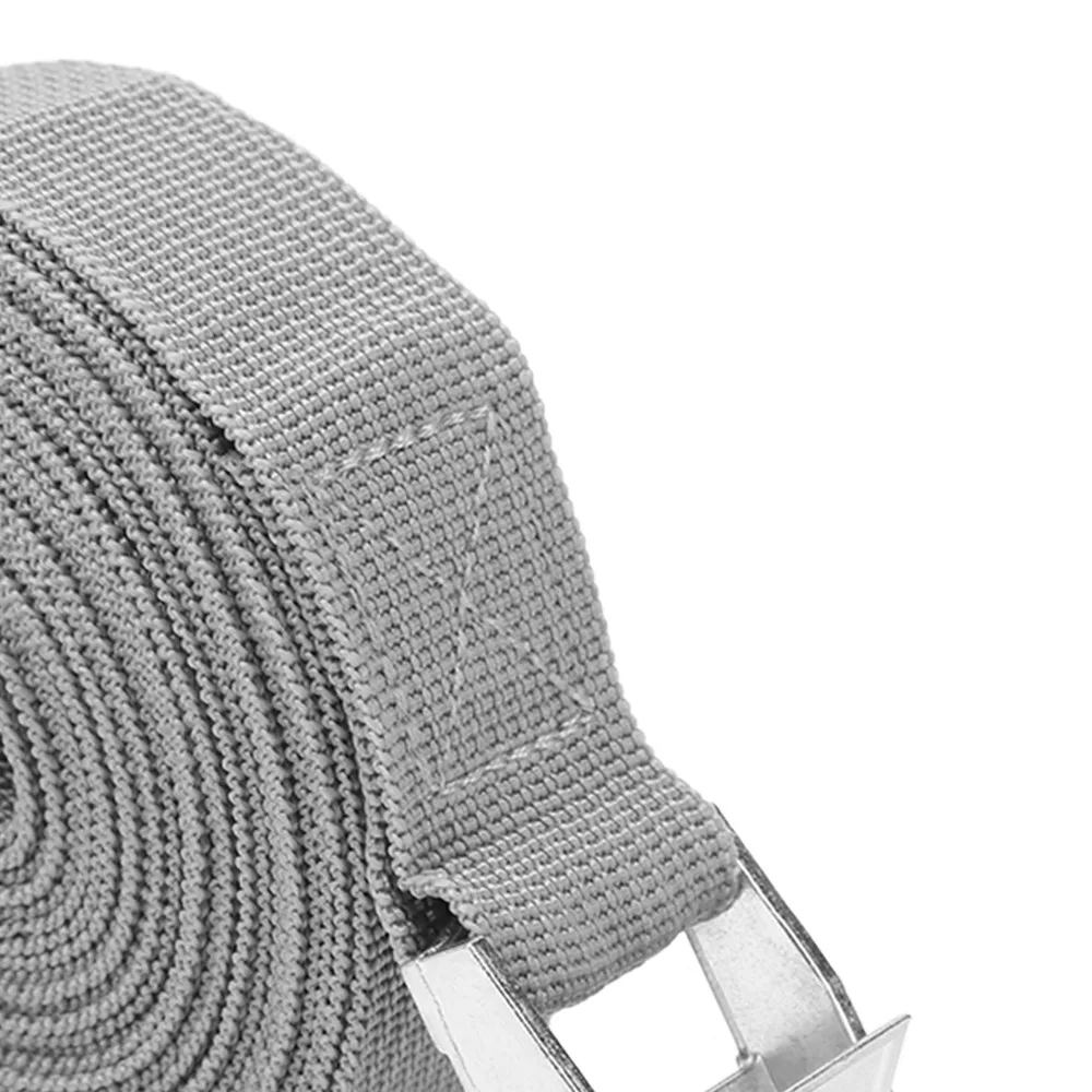 2 Pcs Durable Zinc Alloy Ratchet Tie Down Straps Adjustable Quick Lock Buckle Lashing Straps Tie Down Strap Moving Securing Carg