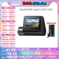 Global 70mai Dash Cam A200 Dual-channel Record 1080P HDR 2'' IPS Screen 24H Parking Monitor 70mai Car DVR A200 WIFI APP 130° FOV