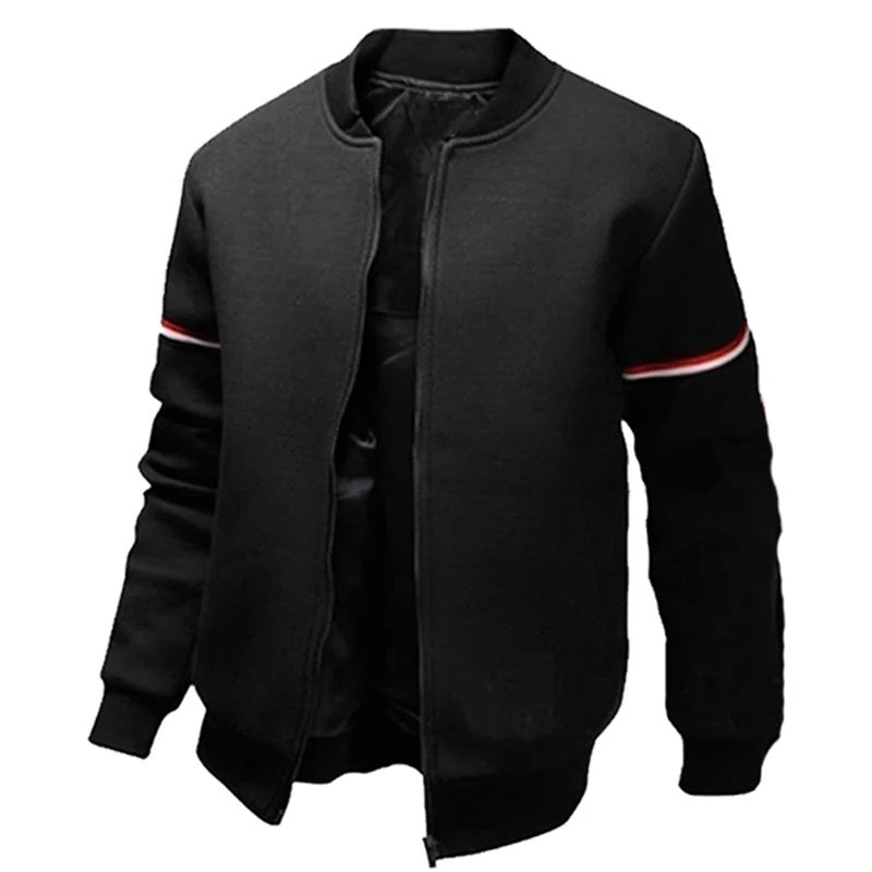 Baseball jacket, men's coat, hiking adventure jacket, loose and comfortable sports shirt, cycling jacket, trendy street top