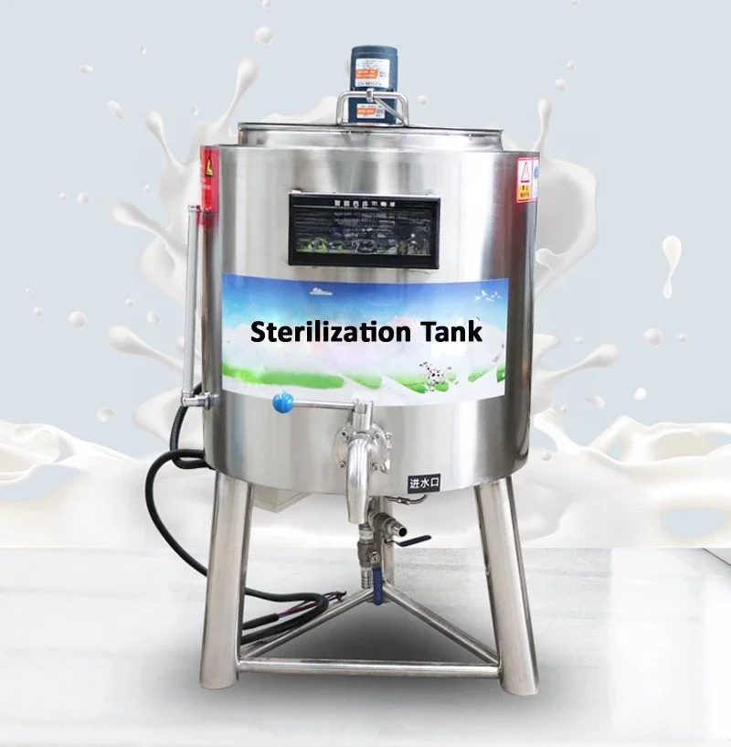 for Small Scale Juice Ice Cream Milk Plant Pasteurizer Pasteurization Machine Milk Process Machine