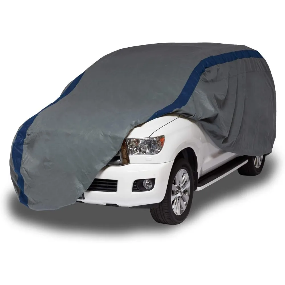 

Устойчивый к атмосферным воздействиям чехол для внедорожников и грузовиков, подходит для транспортных средств длиной до 22 футов с корпусом или крышкой для кровати