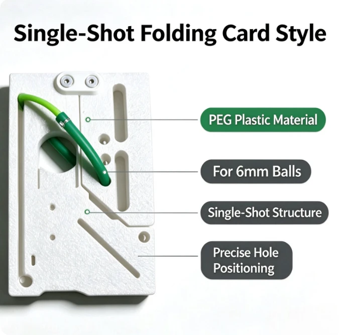3D Printed Foldable Second-generation Card Enhanced Outdoor Entertainment Shooting Tool