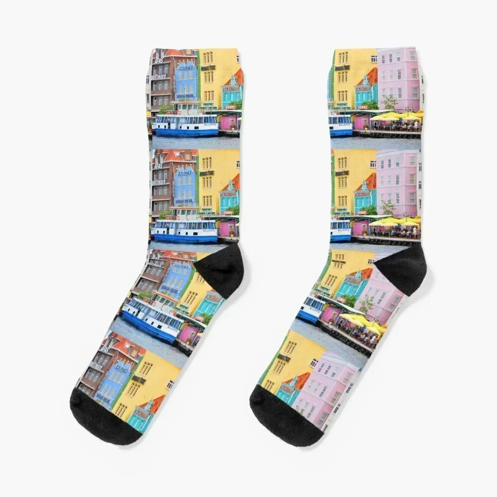 

Curacao 1. Socks Crossfit halloween Thermal man winter Socks For Men Women's