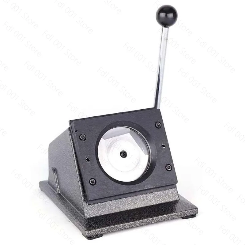 Badge round cutter 58MM desktop round cutter, badge bar cutter cutting card machine, metal manual paper cutter
