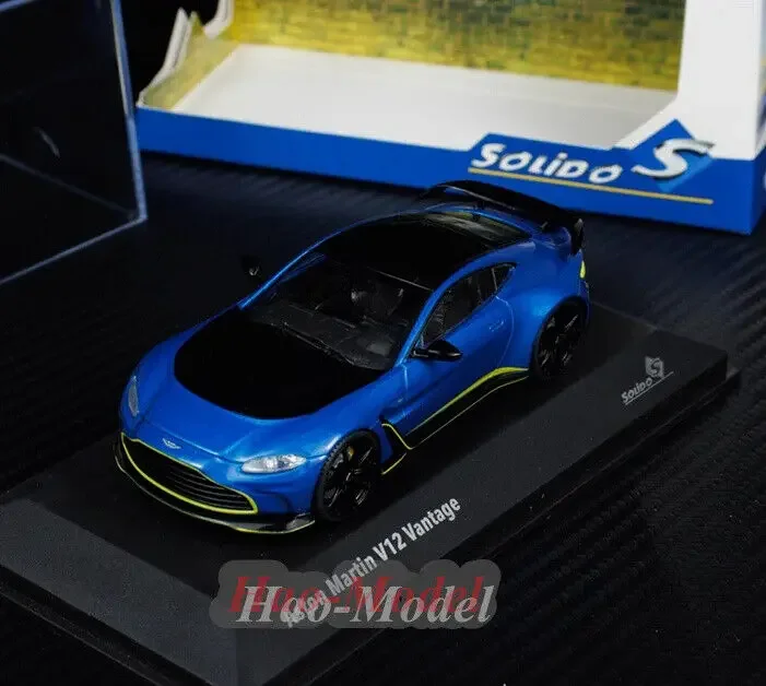 

Solido 1/43 для ASTON MARTIN VANTAGE V12, литая под давлением модель автомобиля, имитационные игрушки для мальчиков, подарки на день рождения, хобби, демонстрационные украшения