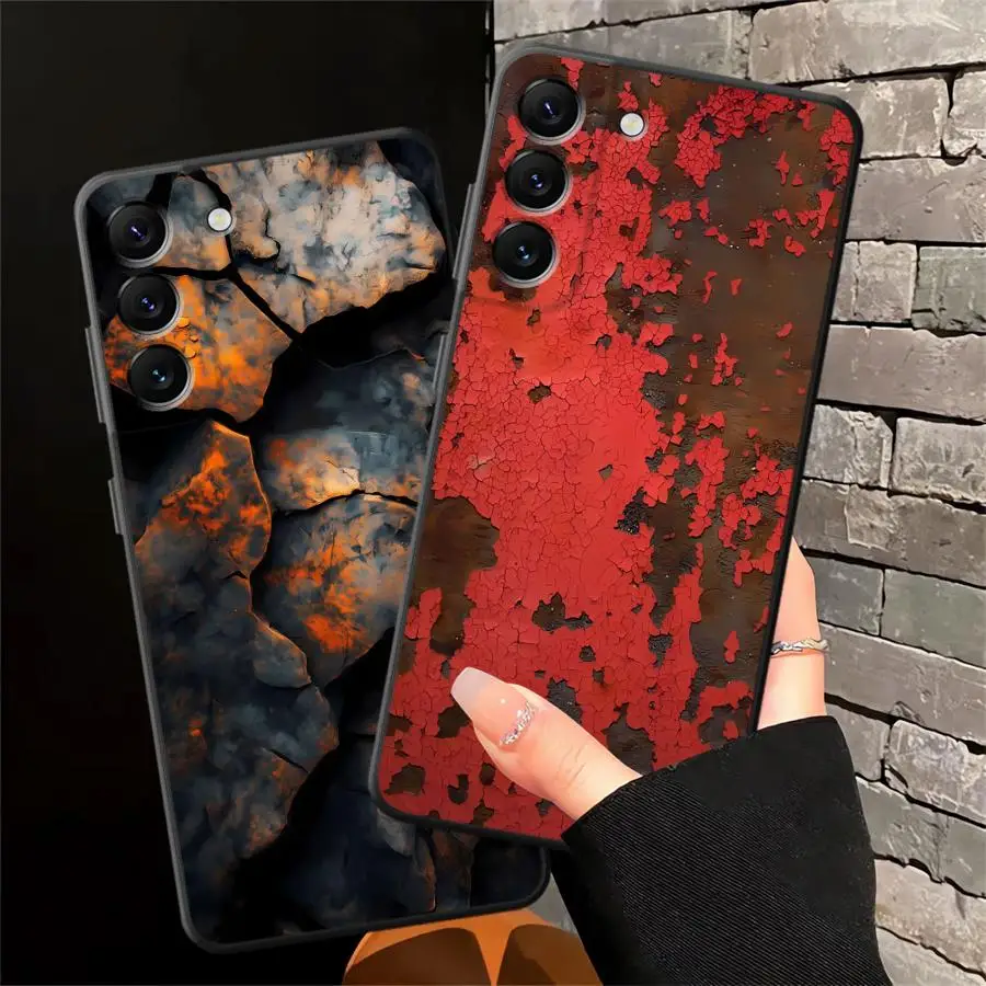 เคสโทรศัพท์มือถือแบบนิ่มสีดำ ดีไซน์ย้อนยุค สำหรับ Samsung Galaxy A70 A30 A15 A06 A04 A03 A40 A16 A05 A10 A12 A50 A20 A13