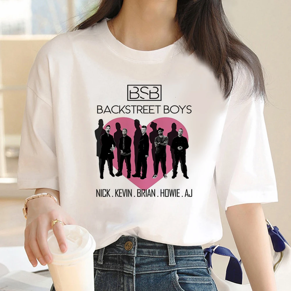 Backstreet Boys Dna 2022 Tour clothing women vintage streetwear aesthetic funny white t shirt t shirt t-shirt white t shirt