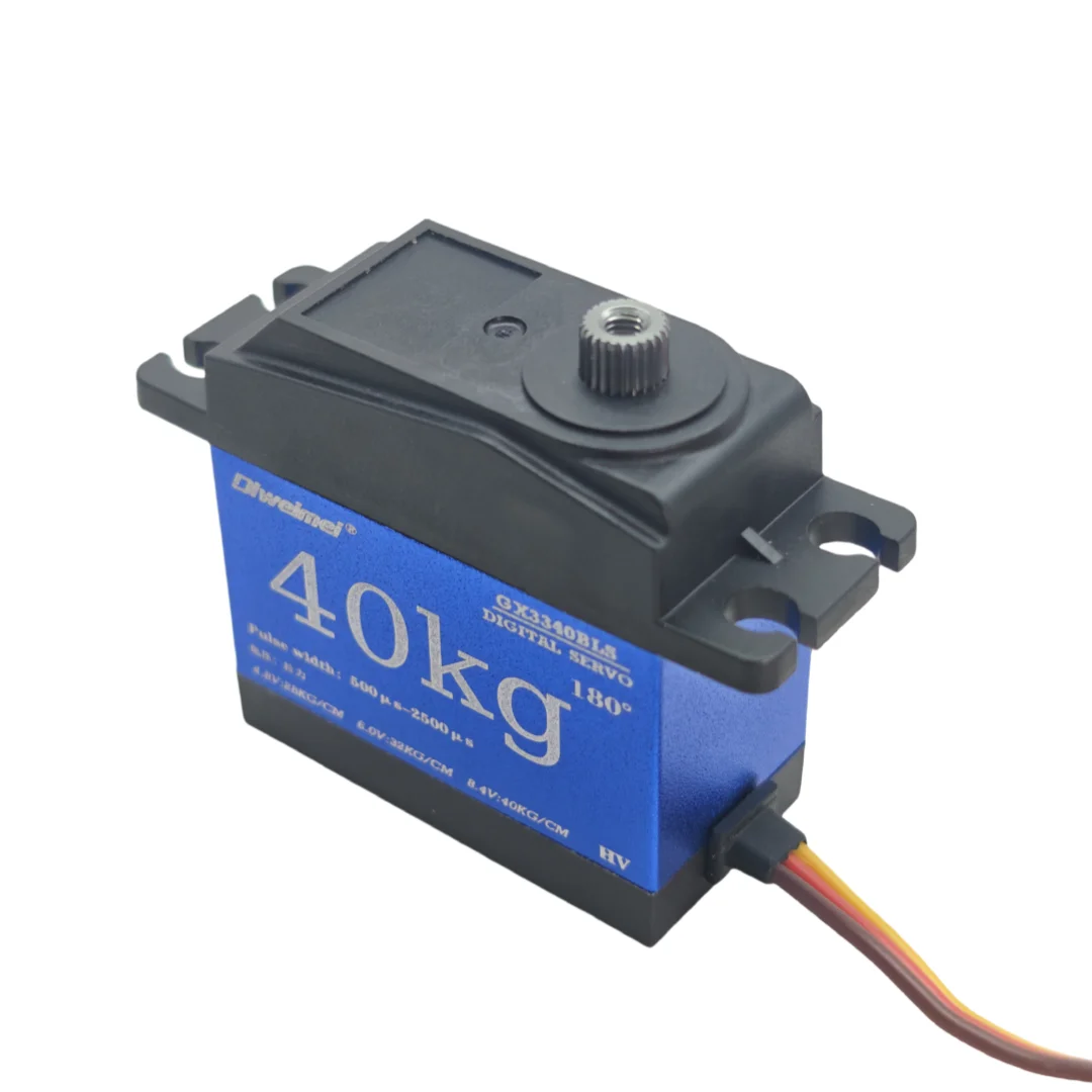 Servo digitale con tazza coreless da 40 kg e 180 gradi con coppia elevata adatto per auto RC 1/10 e 1/8 e bracci robotici FPV Dewamei